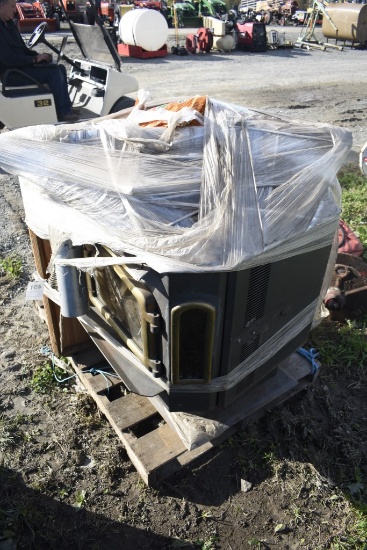 Wood pellet stove