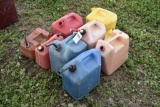 Eight Fuel Containers