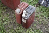 Two Gas Jerry Cans