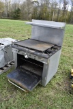 6 Burner Stainless Stove With Oven