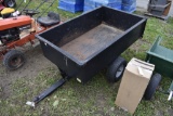 Tow Behind Lawn Cart