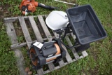 Electric Heater, Lawn Seeder, Sink