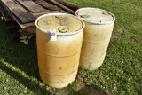 2 Plastic Drums