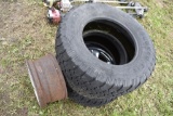 3 Mastercraft LT265/70R 17 Tires With Two Rims