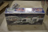 Hess Helicopter With Motorcycle And Cruiser