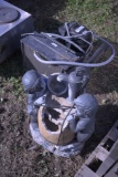 Air Conditioner Condensor With Decorative Fountain