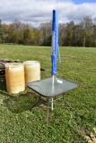 Lawn Table With Umbrella