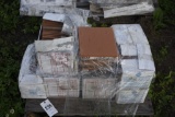 Pallet of 8 boxes of tiles