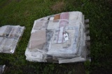 Pallet of misc. sized tiles