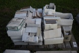 Pallet of misc. sized tiles