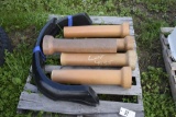 Fender flares and clay pipe sections