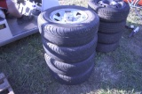 205/70R14 Tires on 6 Lug Rims
