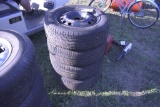 193/60R15 Tires on 5 Lug Rims