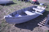 Aluminum Row Boat