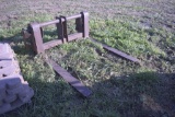 Set of Pin On Pallet Forks