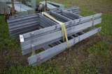 A lot of pallet racking parts