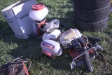 Misc Sprayer Parts with Tanks