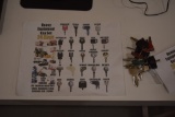 24 Key Heavy Equipment Key Set