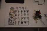 24 Key Heavy Equipment Key Set