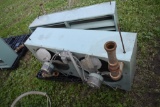 Carrier heater/cooler with two fans