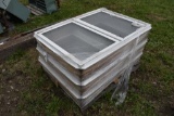 3 Windows With Frames