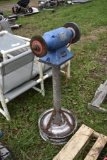 Baldor Bench Grinder On Pedestal