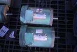 2 Reliance 3/4 hp electric motors