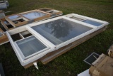 2 large picture windows