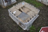 Pallet  22 boxes of glazed porcelin tile,  12