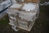 Approx. 30 boxes of glazed porcelin tile 18