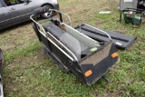 Tow Behind Snowmobile Cart