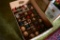 Box With Nice Christmas Ornaments