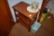 Nice Wooden Table with some contents