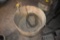 Wooden Barrel Good for a flower Pot with Lasso Rope
