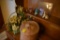 Two Ecuador Bowls from 1969 with sombrero figurine
