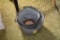 Metal Pail and Metal Pot both with handles