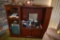 Mahogany Colored Wooden Entertainment Stand