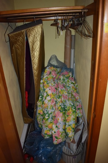Contents of closet