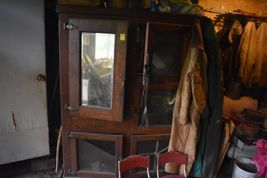 "The Randall Defrigerator" Antique 5 Door Refrigerator