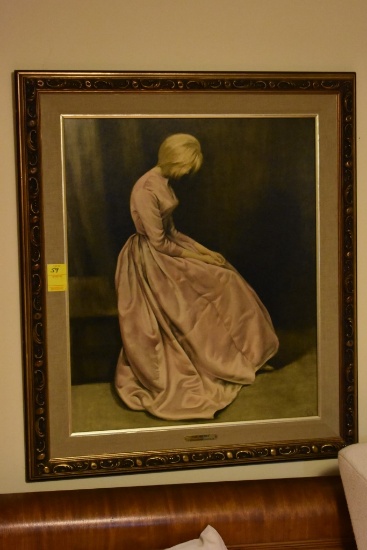 "The Secret" Print by J Pemberton-Longman from 1963