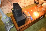 Group of KLM Speakers with old Photography Equipment with Squeegee