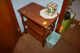 Nice Wooden Table with some contents