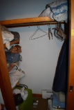 Contents of closet