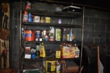 6 Tier Wire Metal shelf with contents