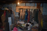 Group of Work related Clothing Hanging on Wall