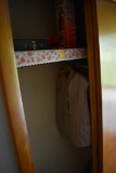Contents of Closet in Walk-in of House