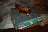 The Visible Horse with Vintage Horse Figurine