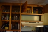 2 Cupboards of Drinking and Drink Mixing Glasses