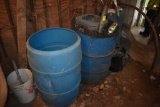 Plastic and Metal Barrel