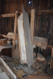 antique feeding trough